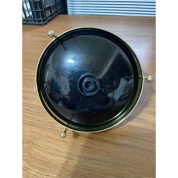 Vintage Melamine Dish With Metal Holder - Picture 6 of 6